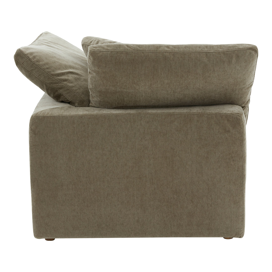 American Home Furniture | Moe's Home Collection - Terra Corner Chair Performance Fabric Desert Sage