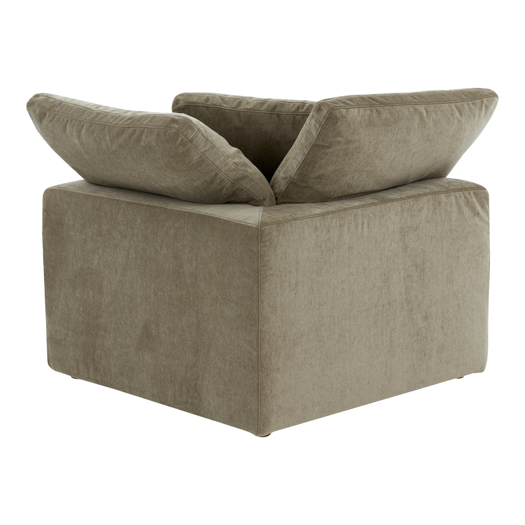 American Home Furniture | Moe's Home Collection - Terra Corner Chair Performance Fabric Desert Sage