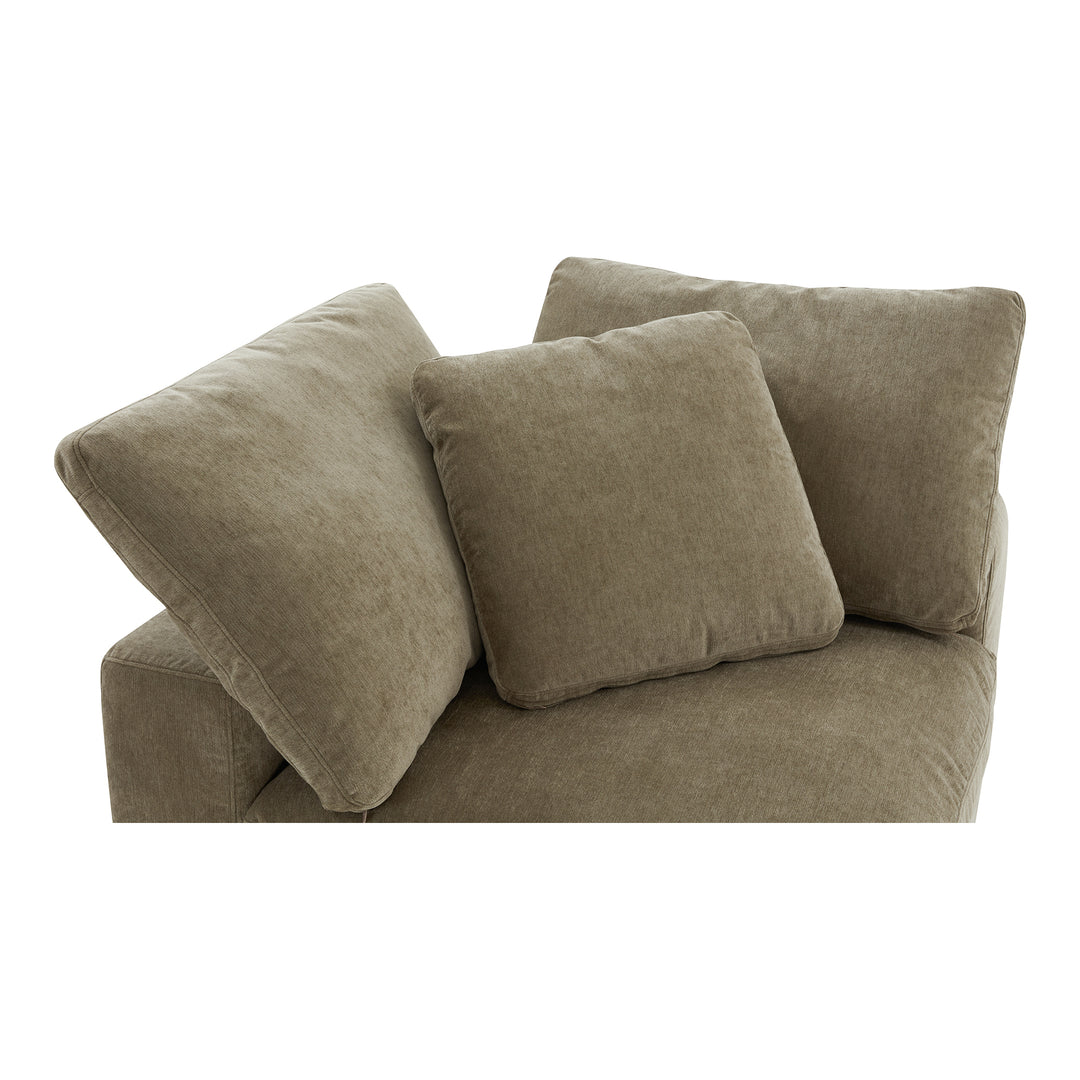 American Home Furniture | Moe's Home Collection - Terra Corner Chair Performance Fabric Desert Sage