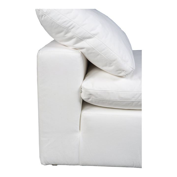 American Home Furniture | Moe's Home Collection - Terra Condo Slipper Chair Performance Fabric White