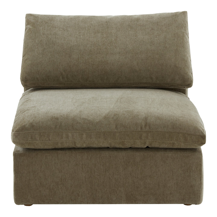 American Home Furniture | Moe's Home Collection - Terra Slipper Chair Performance Fabric Desert Sage