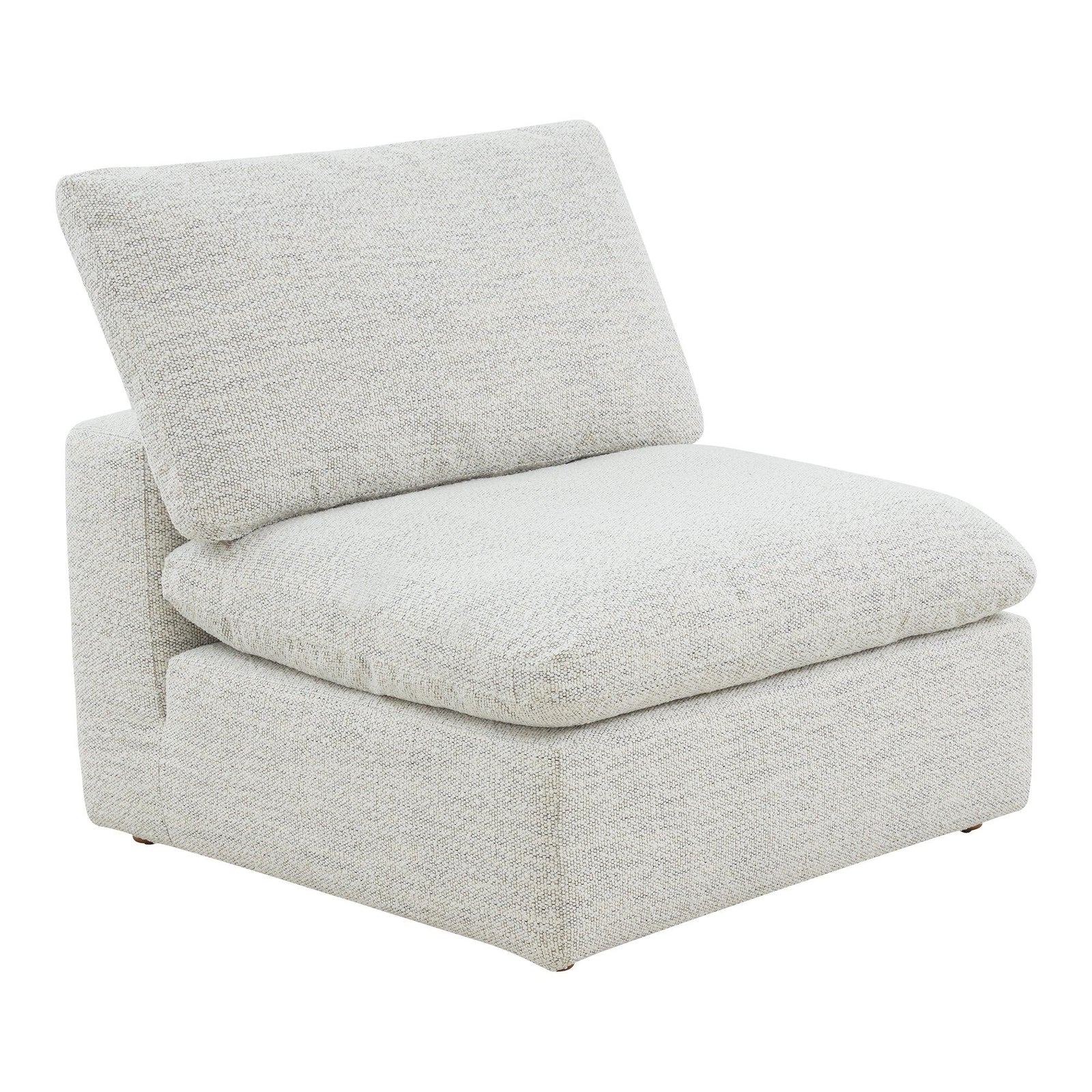 Moe's Home Collection - Terra Condo Slipper Chair Performance Fabric Coastside Sand - YJ-1013-49 | American Home Furniture