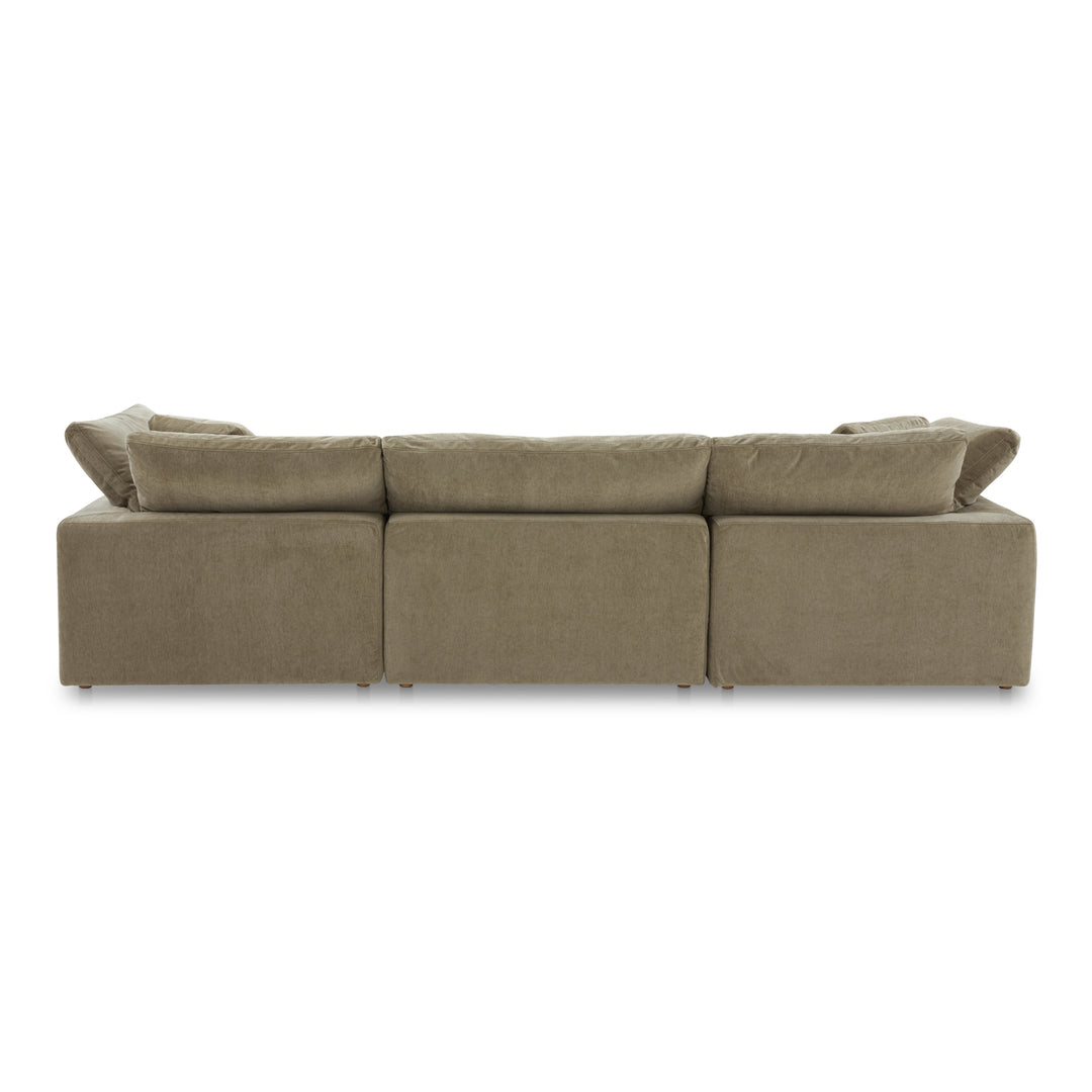 American Home Furniture | Moe's Home Collection - Terra Lounge Modular Sectional Performance Fabric Desert Sage