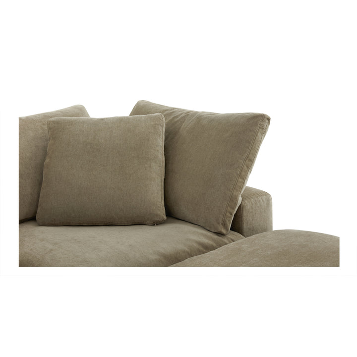 American Home Furniture | Moe's Home Collection - Terra Lounge Modular Sectional Performance Fabric Desert Sage