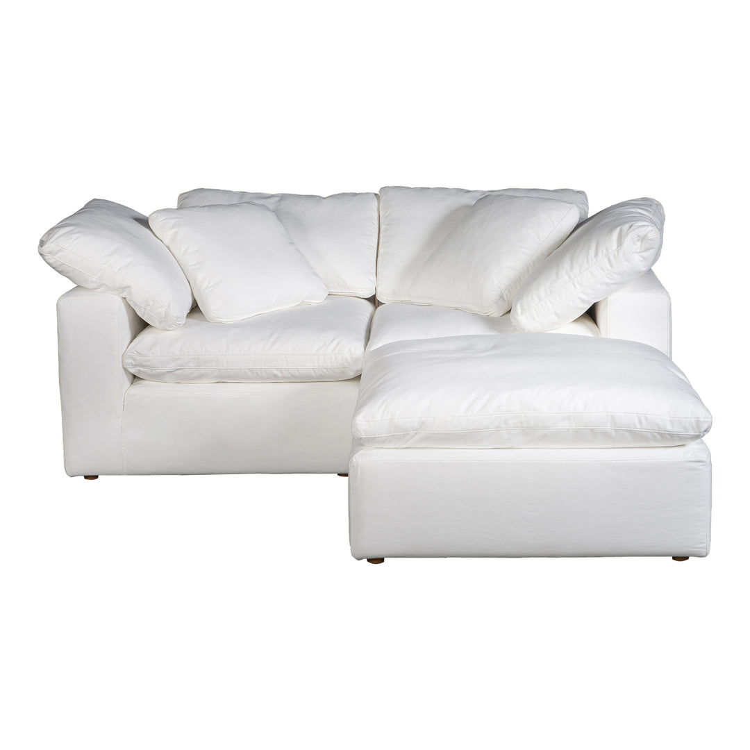 American Home Furniture | Moe's Home Collection - Terra Condo Nook Modular Sectional Performance Fabric White