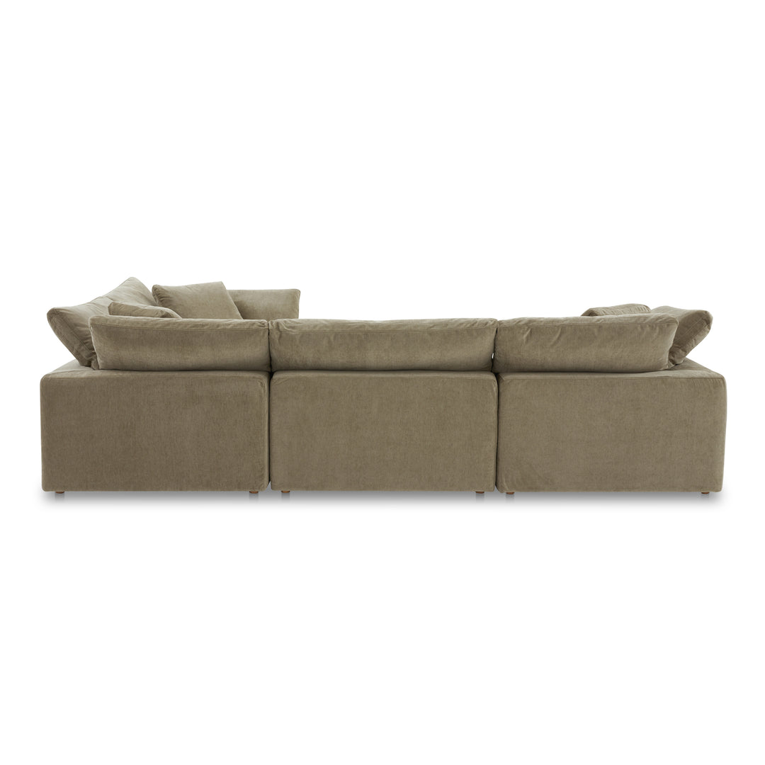 American Home Furniture | Moe's Home Collection - Terra Classic L Modular Sectional Performance Fabric Desert Sage