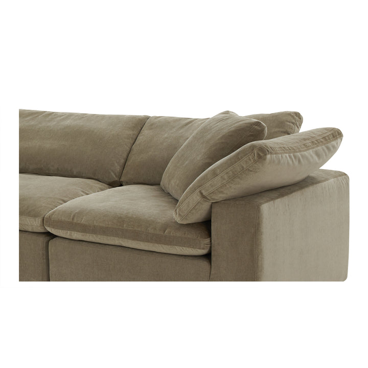 American Home Furniture | Moe's Home Collection - Terra Classic L Modular Sectional Performance Fabric Desert Sage