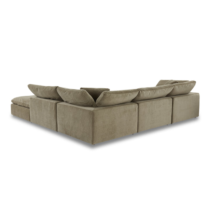 American Home Furniture | Moe's Home Collection - Terra Dream Modular Sectional Performance Fabric Desert Sage