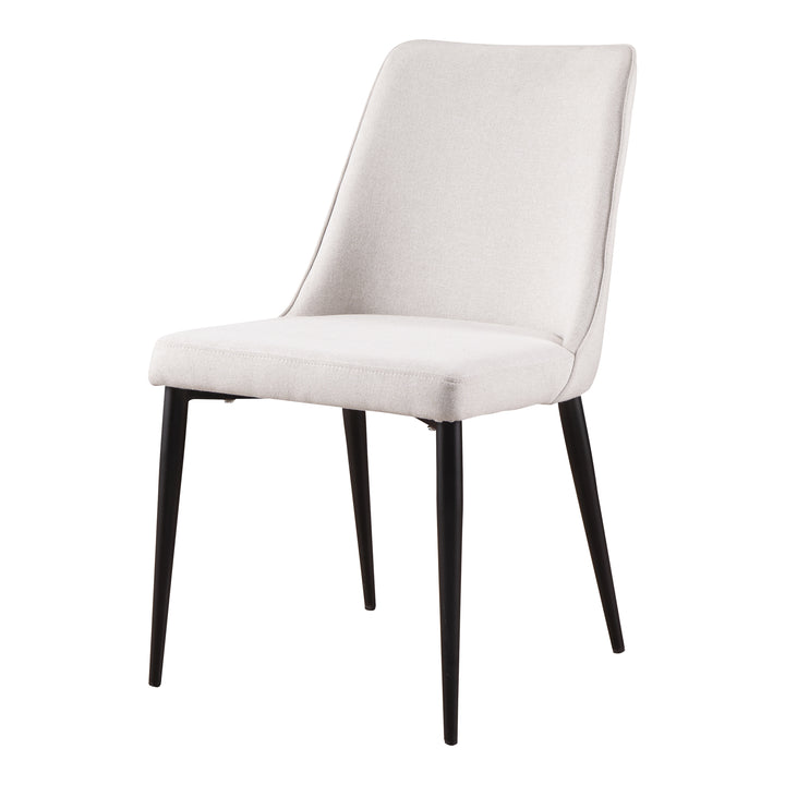 American Home Furniture | Moe's Home Collection - Lula Dining Chair Oatmeal-Set Of Two