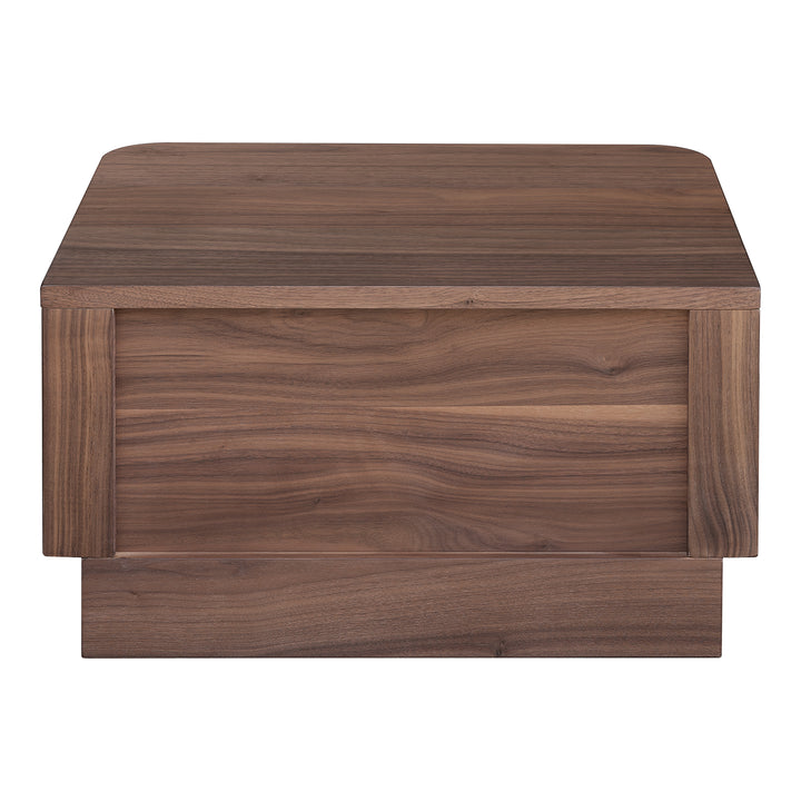 American Home Furniture | Moe's Home Collection - Round Off Nightstand Walnut