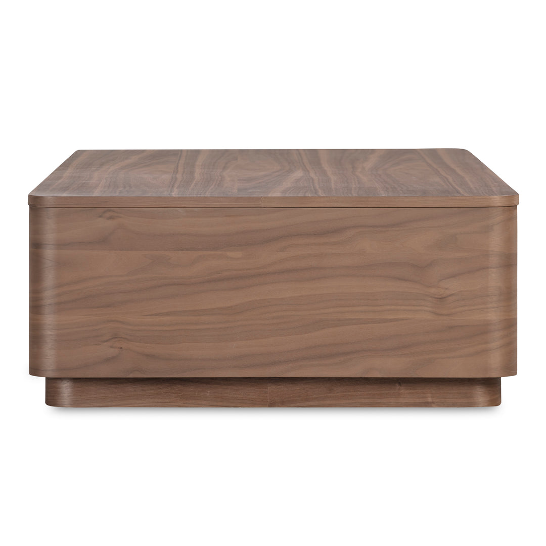 American Home Furniture | Moe's Home Collection - Round Off Coffee Table Walnut