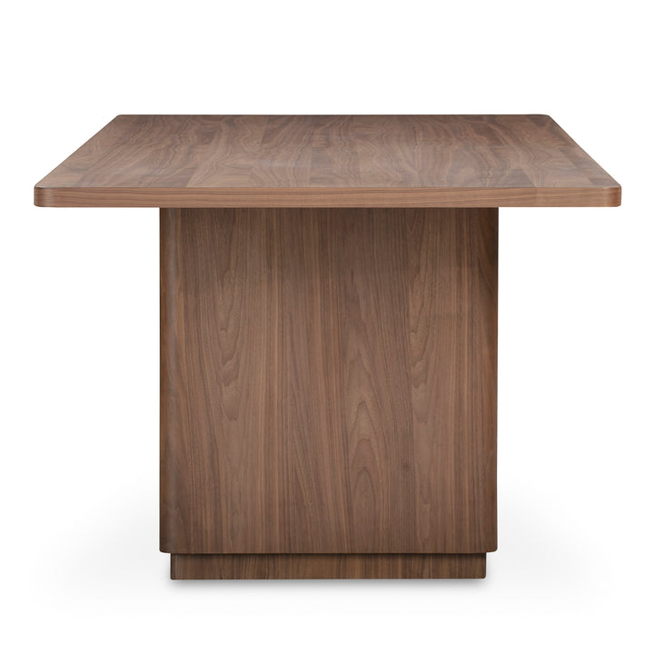 American Home Furniture | Moe's Home Collection - Round Off Dining Table Small Walnut