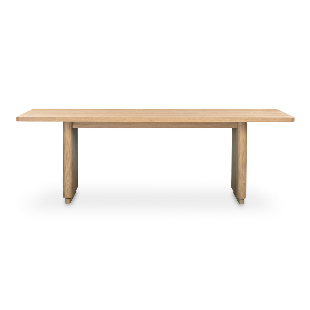 American Home Furniture | Moe's Home Collection - Round Off Dining Table Small Oak