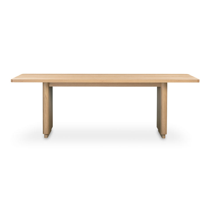 American Home Furniture | Moe's Home Collection - Round Off Dining Table Small Oak