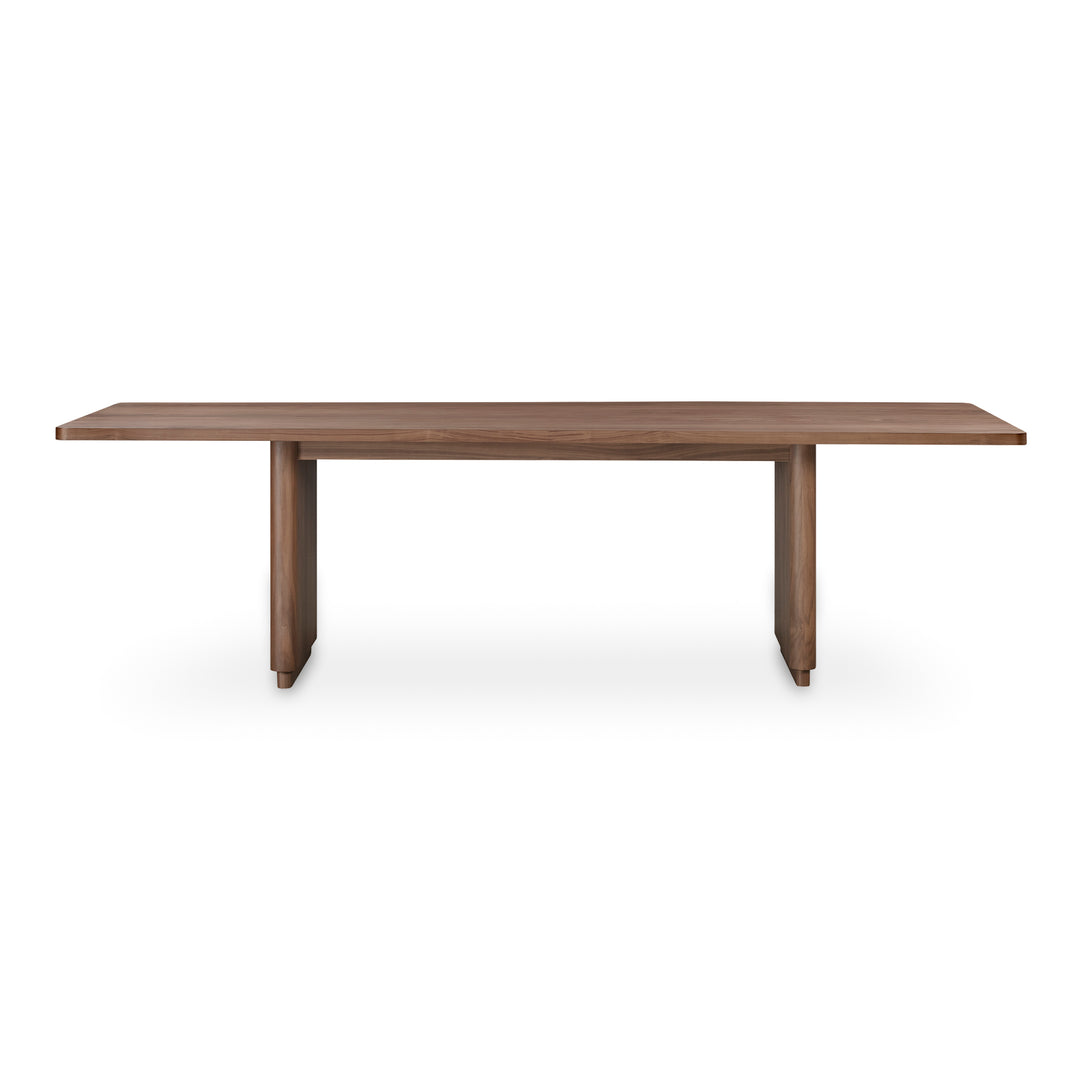 American Home Furniture | Moe's Home Collection - Round Off Dining Table Large Walnut