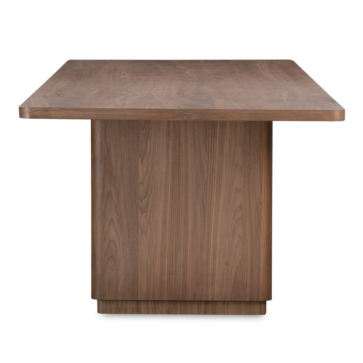 American Home Furniture | Moe's Home Collection - Round Off Dining Table Large Walnut