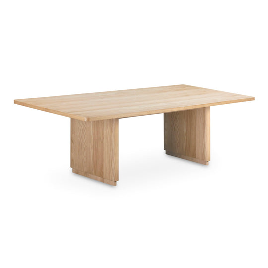 Moe's Home Collection - Round Off Dining Table Large Oak - YR-1011-24-0 | American Home Furniture