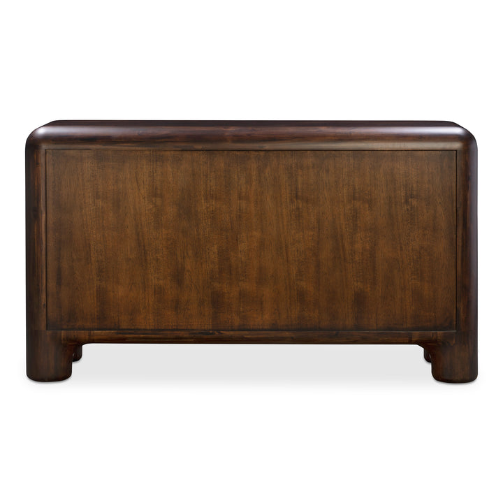 American Home Furniture | Moe's Home Collection - Rowan 6 Drawer Dresser Dark Brown