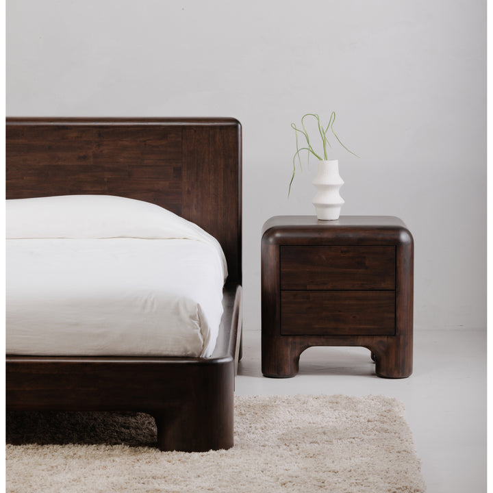 American Home Furniture | Moe's Home Collection - Rowan Nightstand Dark Brown