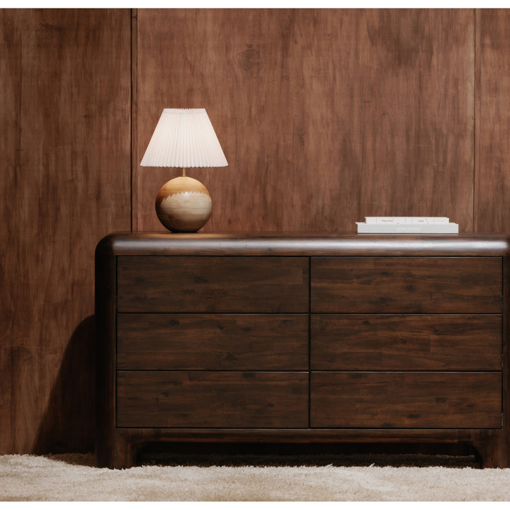 American Home Furniture | Moe's Home Collection - Tuve Table Lamp Natural