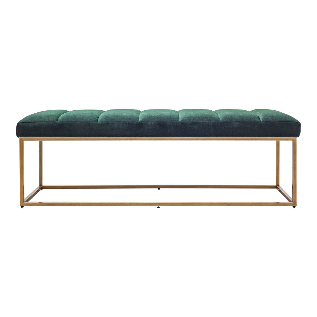 American Home Furniture | Moe's Home Collection - Katie Bench Dark Green