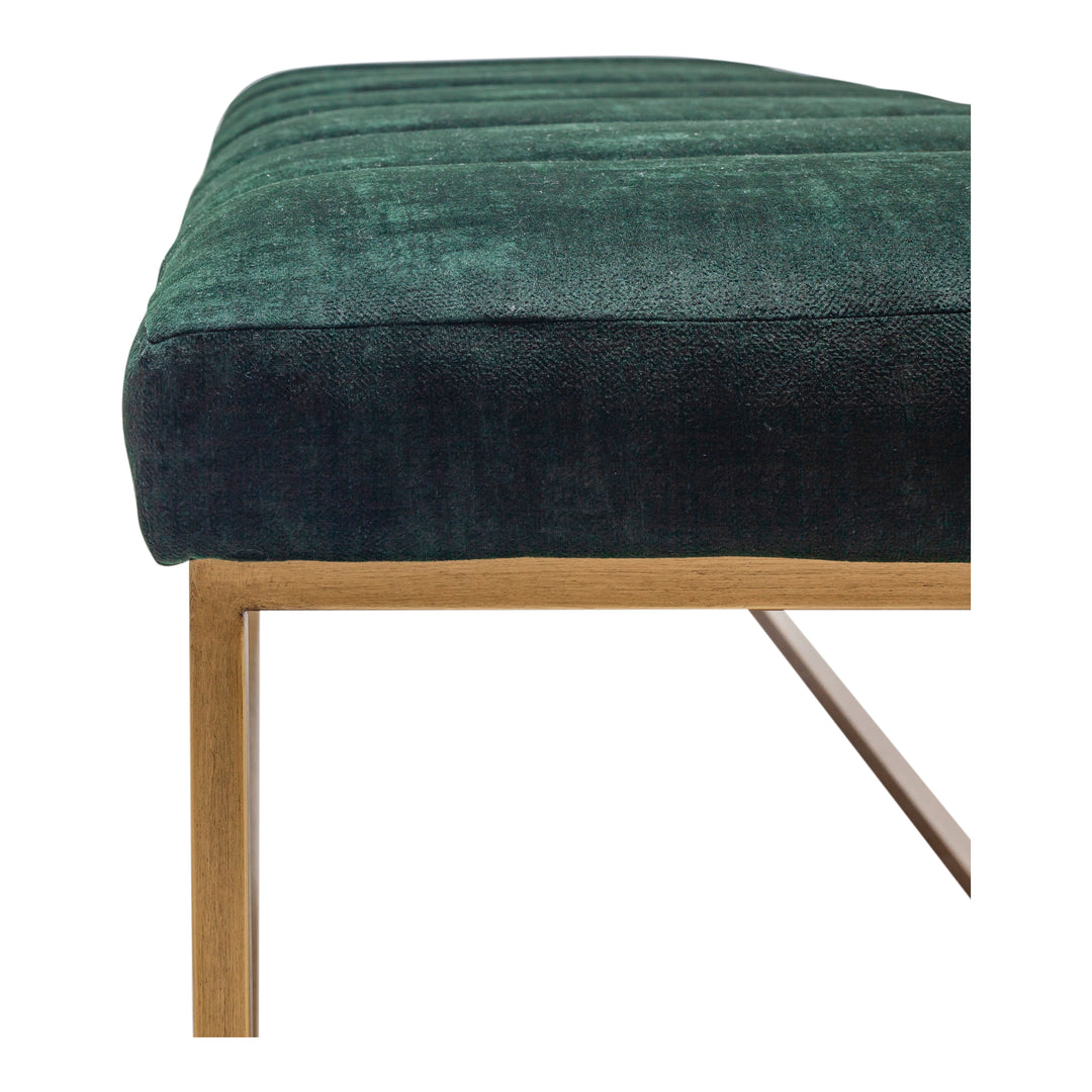 American Home Furniture | Moe's Home Collection - Katie Bench Dark Green