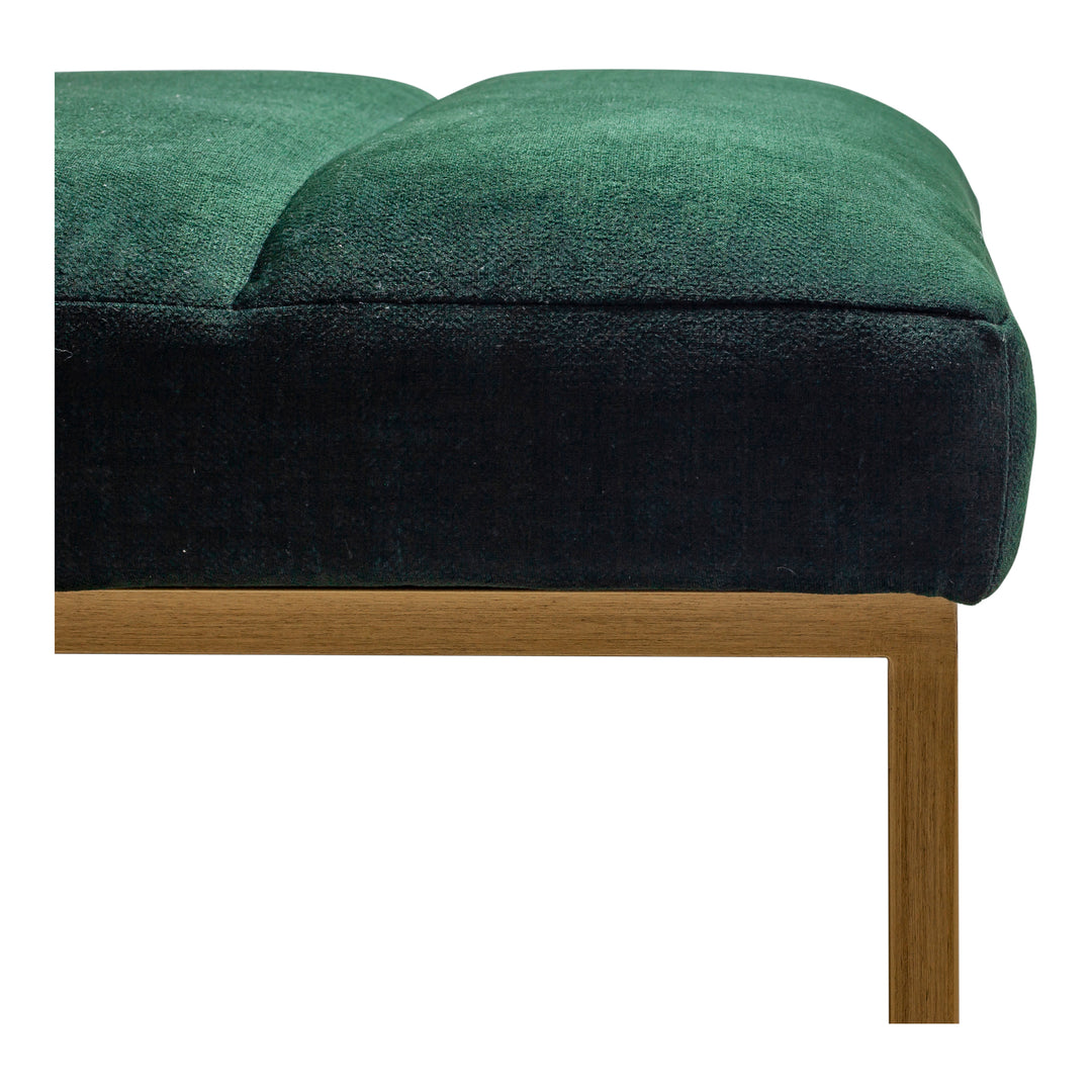 American Home Furniture | Moe's Home Collection - Katie Bench Dark Green