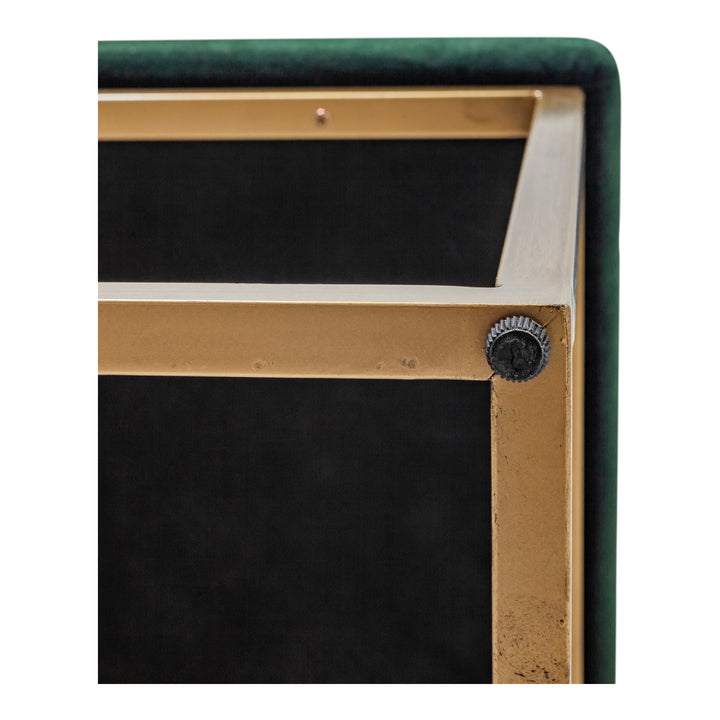 American Home Furniture | Moe's Home Collection - Katie Bench Dark Green