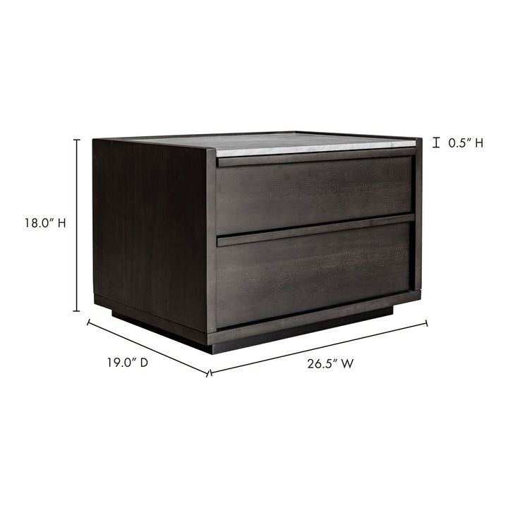 American Home Furniture | Moe's Home Collection - Ashcroft Nightstand