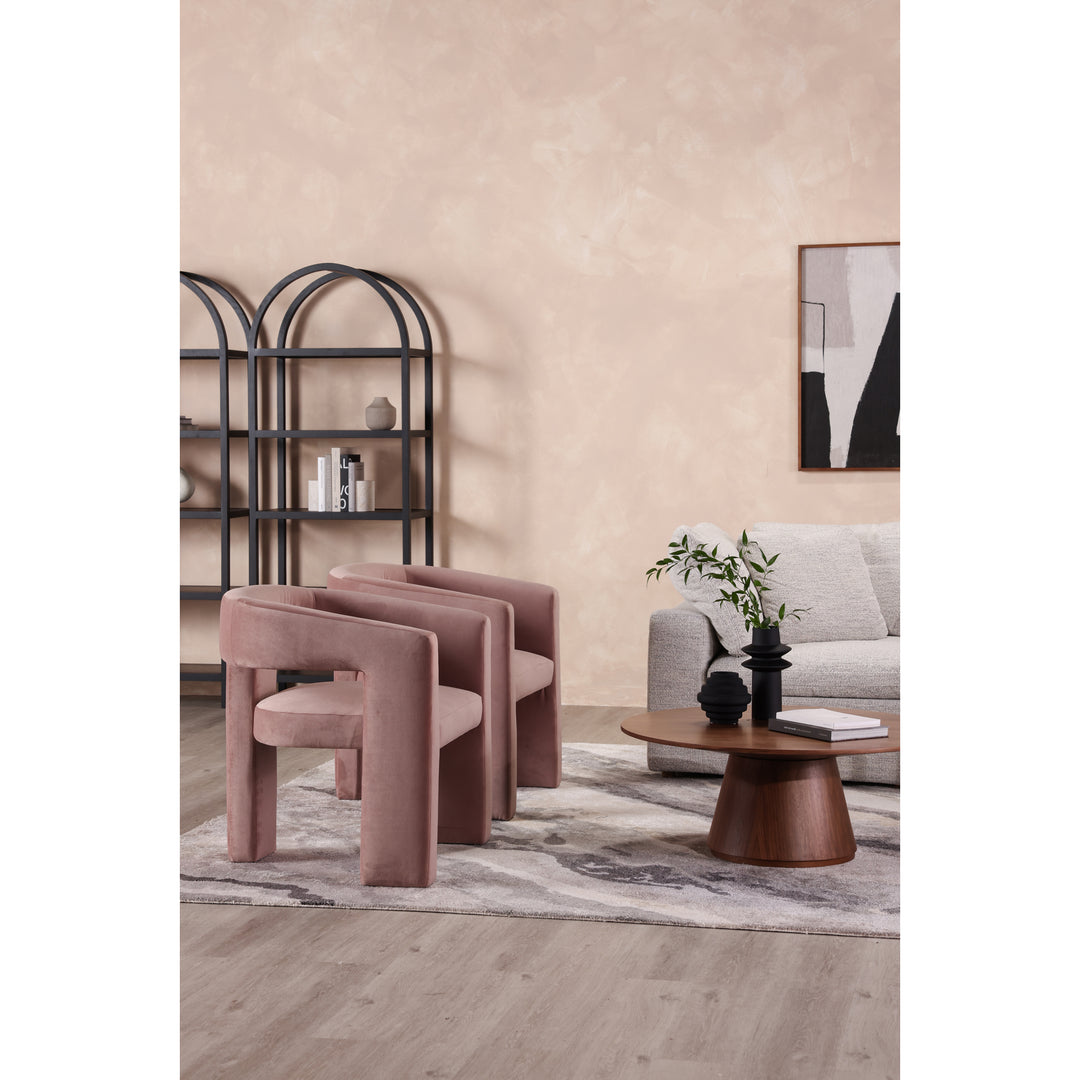 American Home Furniture | Moe's Home Collection - Elo Chair Rosa Clay