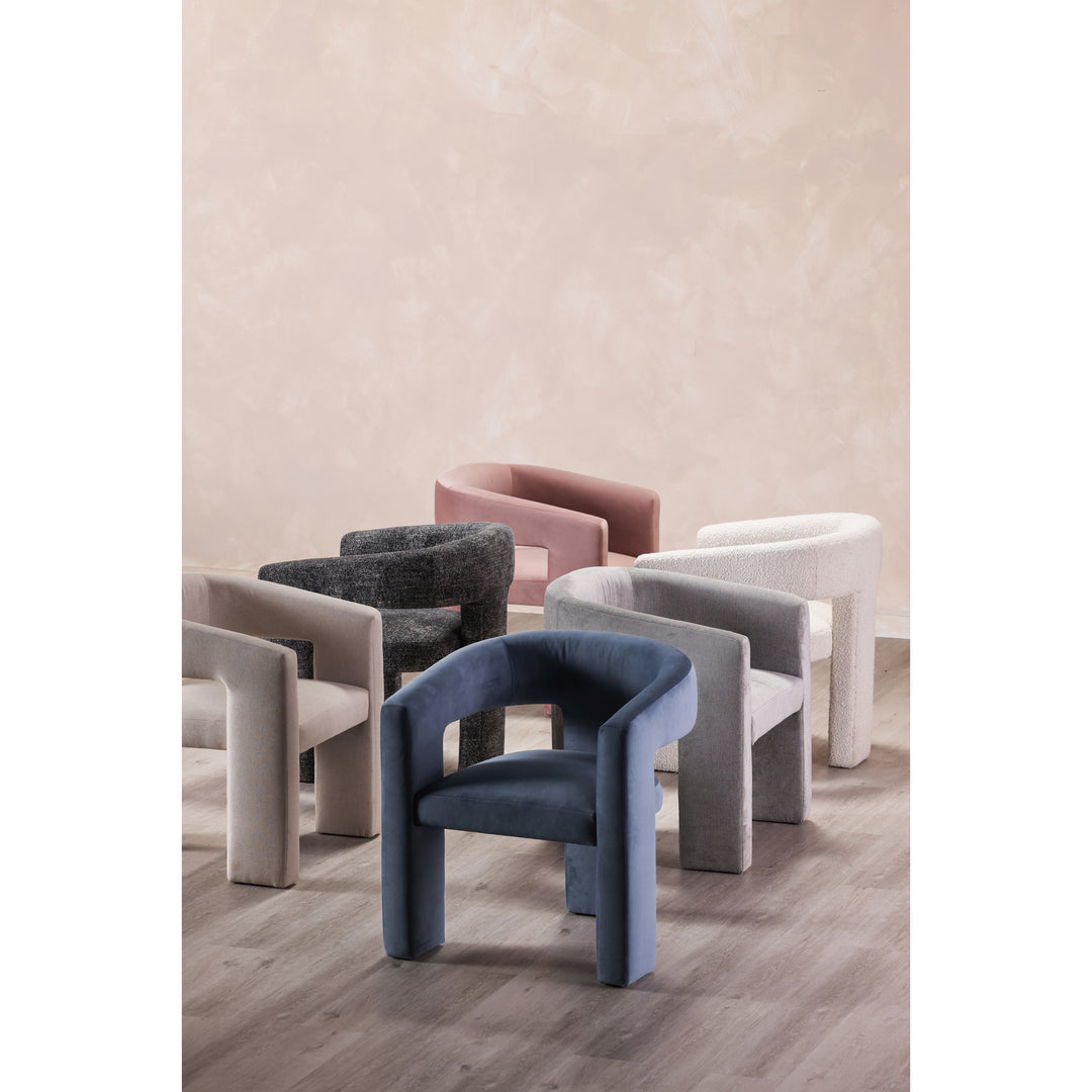 American Home Furniture | Moe's Home Collection - Elo Chair Rosa Clay