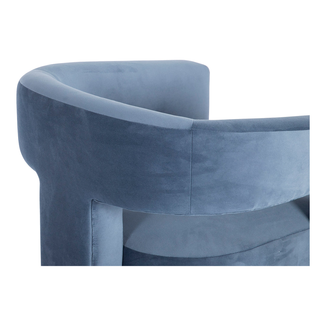 American Home Furniture | Moe's Home Collection - Elo Chair Dusted Blue