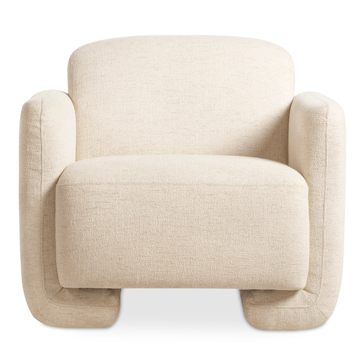 American Home Furniture | Moe's Home Collection - Fallon Accent Chair Flecked Ivory