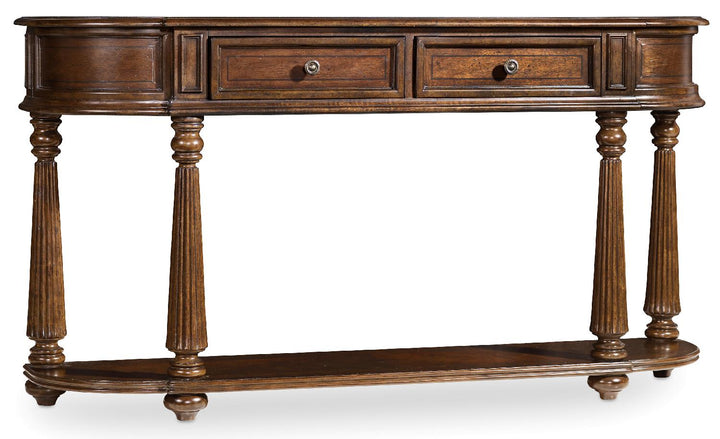 American Home Furniture | Hooker Furniture - Leesburg Demilune Hall Console