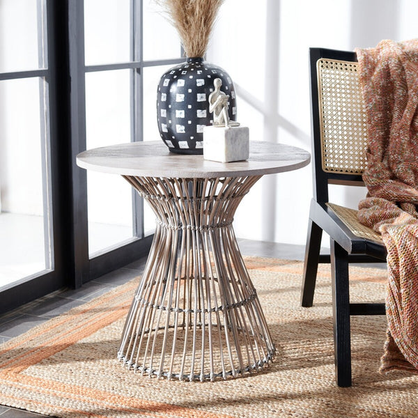 WHENT ROUND ACCENT TABLE - AmericanHomeFurniture