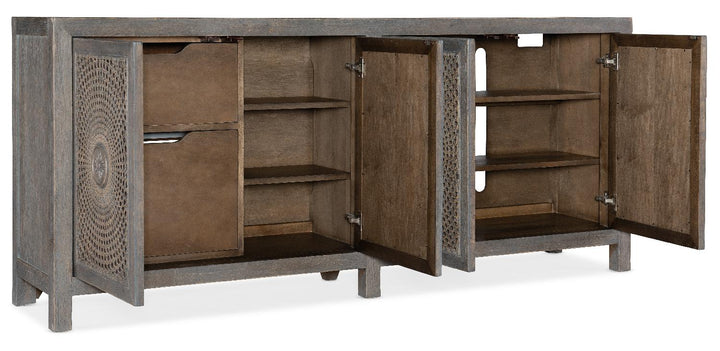 American Home Furniture | Hooker Furniture - Melange Emmett Entertainment Console