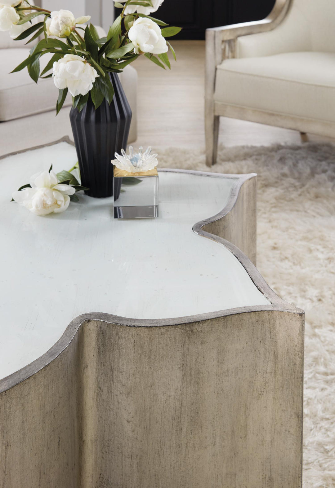 American Home Furniture | Hooker Furniture - Sanctuary C Est La Vie  Cocktail Table