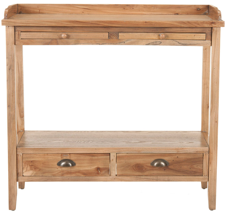 PETER CONSOLE WITH STORAGE DRAWERS - Safavieh - AmericanHomeFurniture