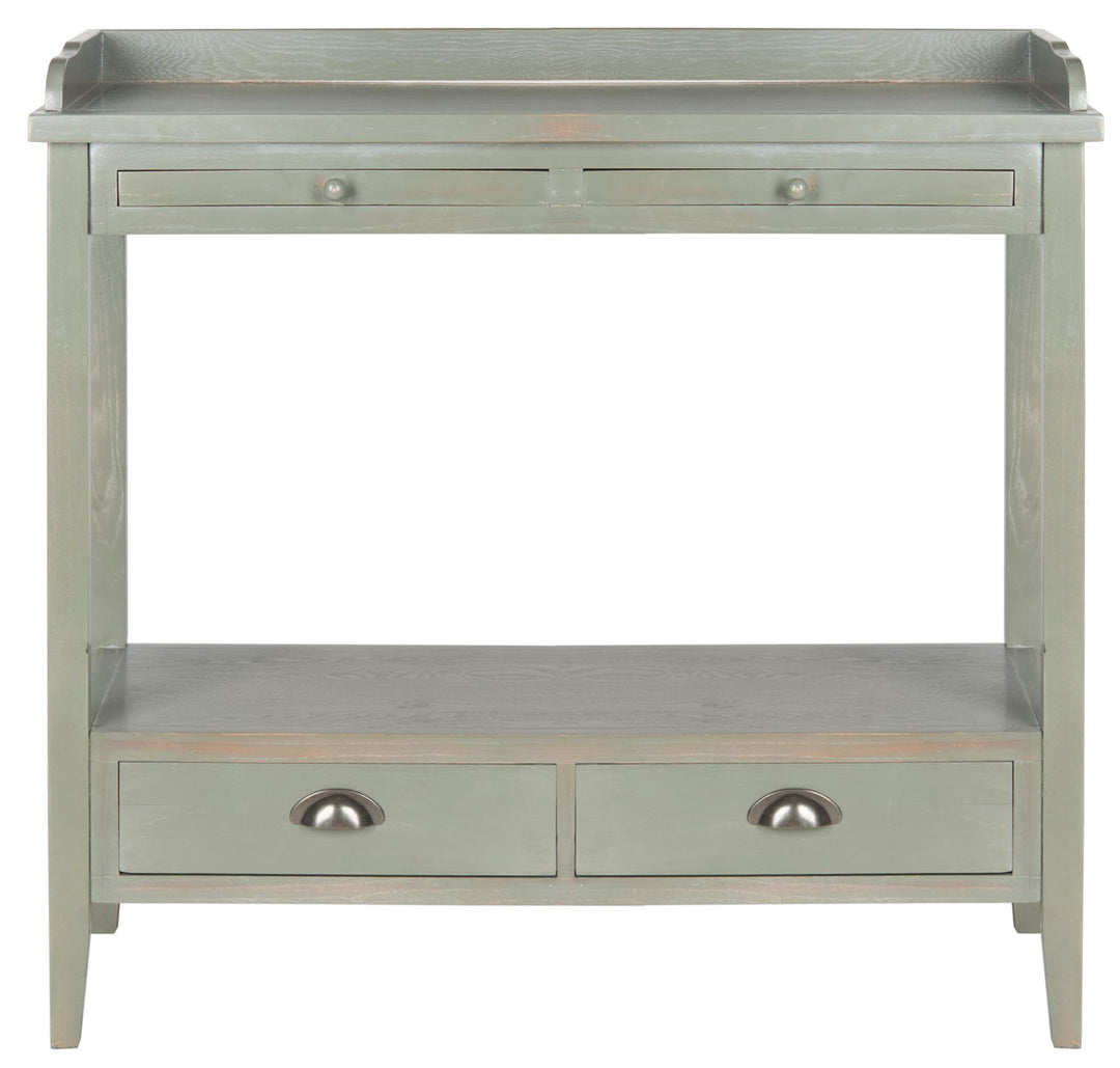 PETER CONSOLE WITH STORAGE DRAWERS - Safavieh - AmericanHomeFurniture