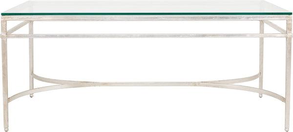 Safavieh Couture Abelard Glass Cocktail Table COFFEE TABLES