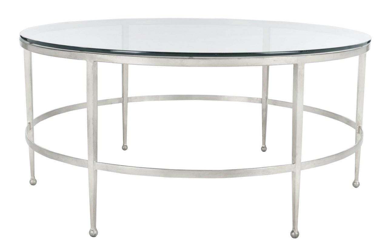 Safavieh Couture Edmund Glass Cocktail Table COFFEE TABLES