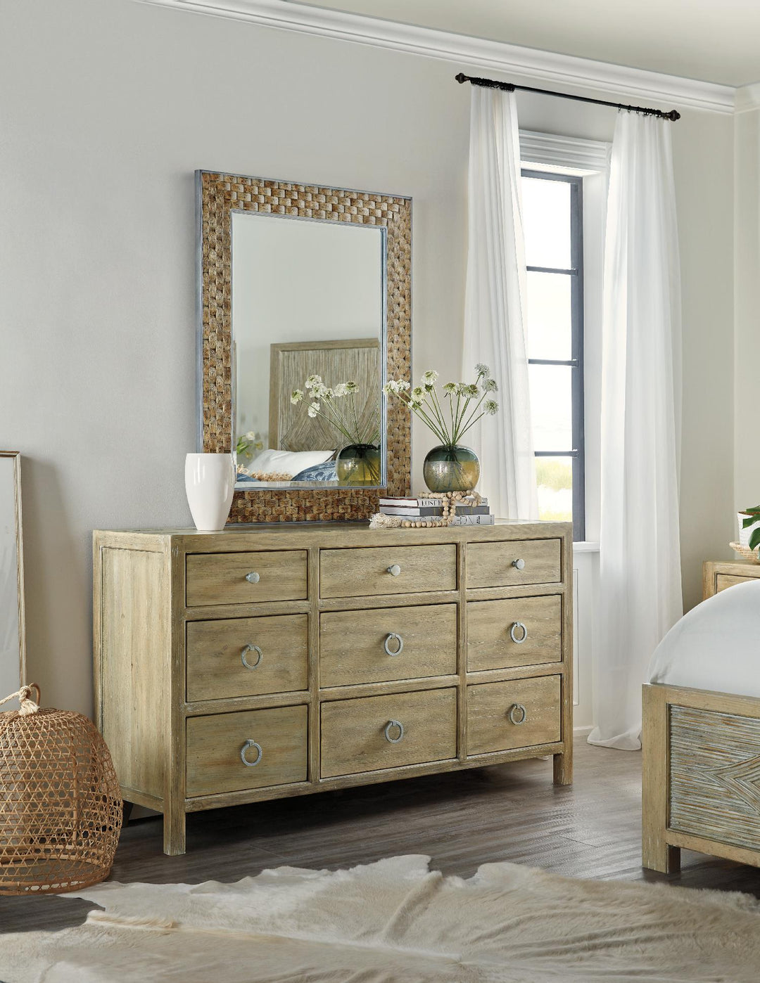 American Home Furniture | Hooker Furniture - Surfrider Nine-Drawer Dresser