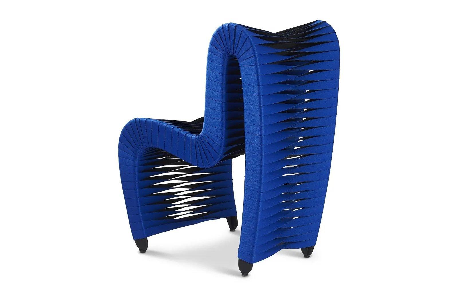 Phillips Collection Seat Belt Dining Chair - Thumbnail 2