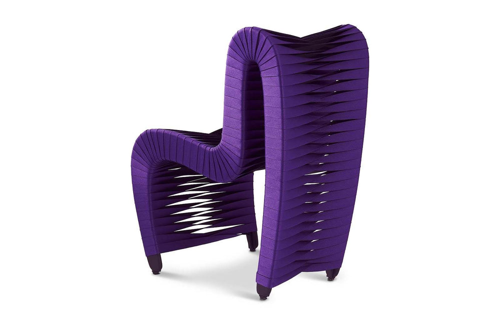 Seat Belt Dining Chair, Purple - AmericanHomeFurniture