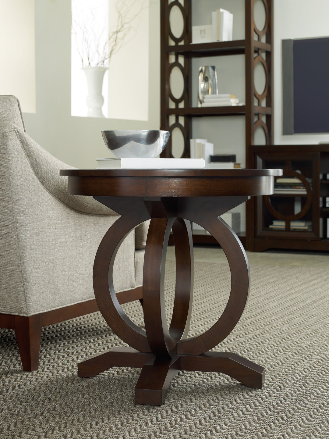 American Home Furniture | Hooker Furniture - Kinsey Round End Table