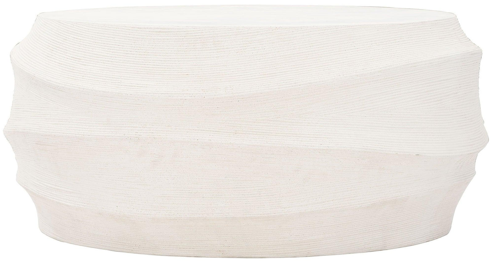 Bernhardt - Kai Cocktail Table Natural Stonecast Table - X01028 | American Home Furniture