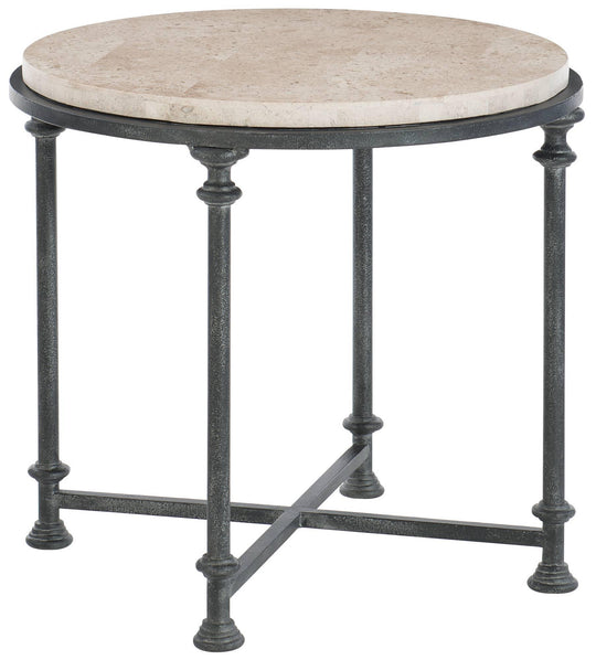 Bernhardt - Galesbury End Table Round - '537122 | American Home Furniture