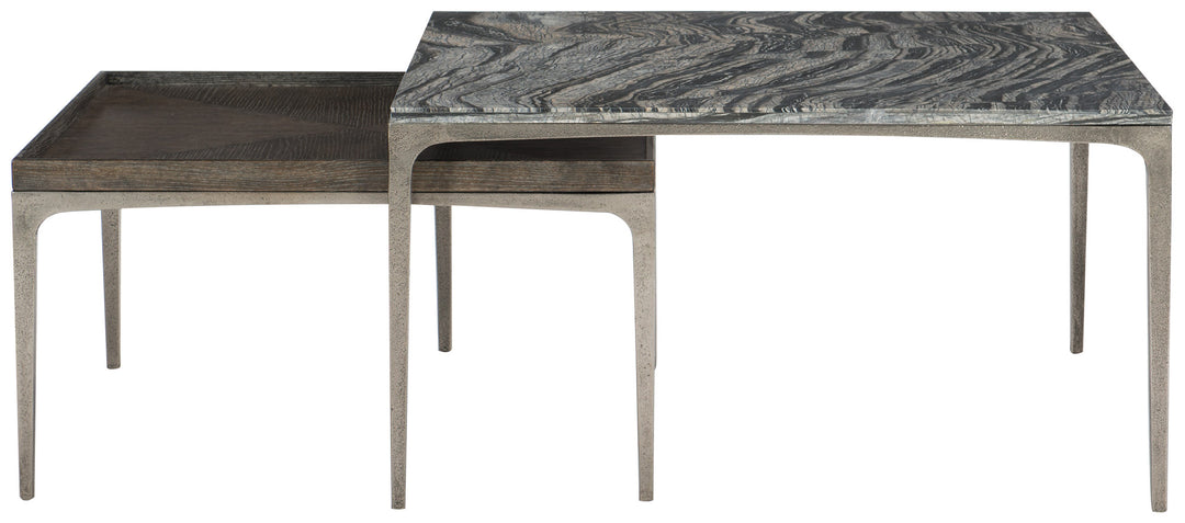 STRATA COCKTAIL TABLE CHARCOAL