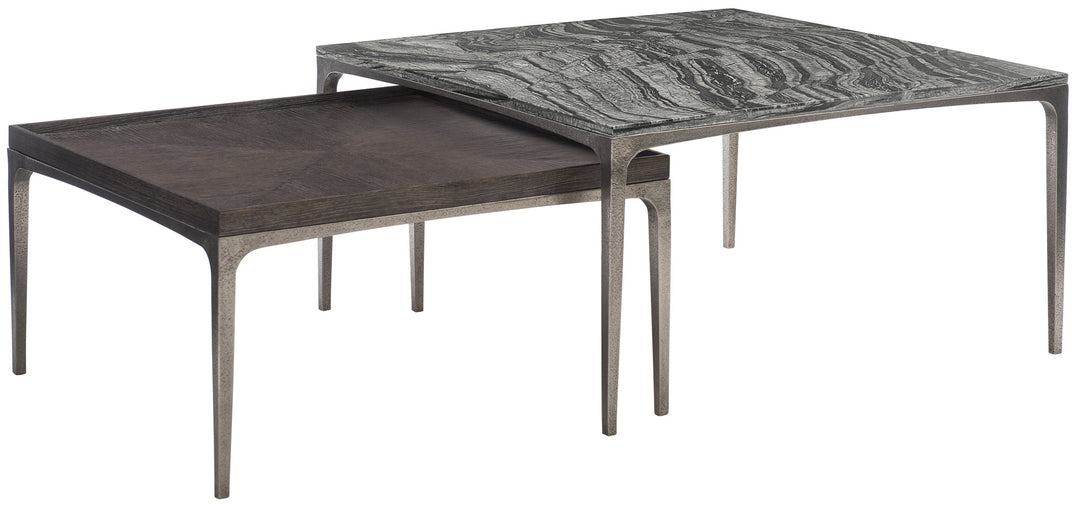 STRATA COCKTAIL TABLE CHARCOAL