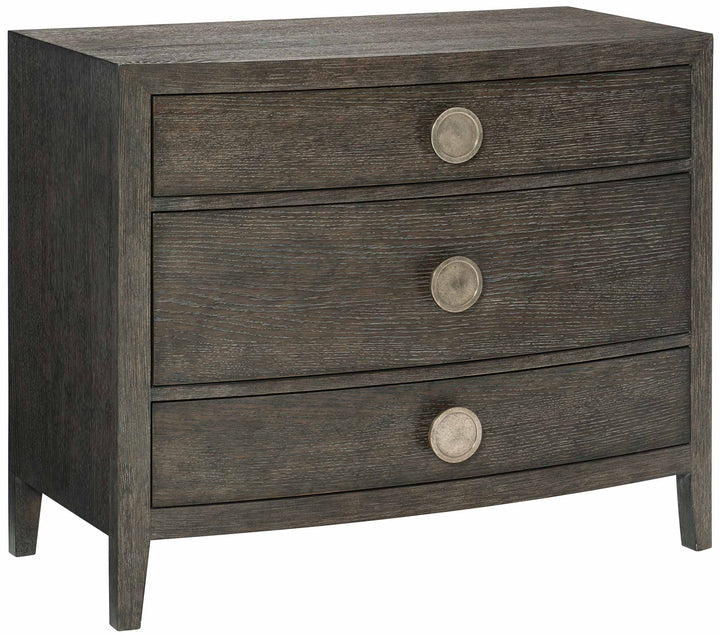 LINEA NIGHTSTAND WOOD BROWN